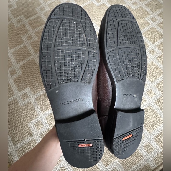 Rockport Leather Penny Loafers Brown Comfort Dress Shoes Size 10.5 - Picture 9 of 15